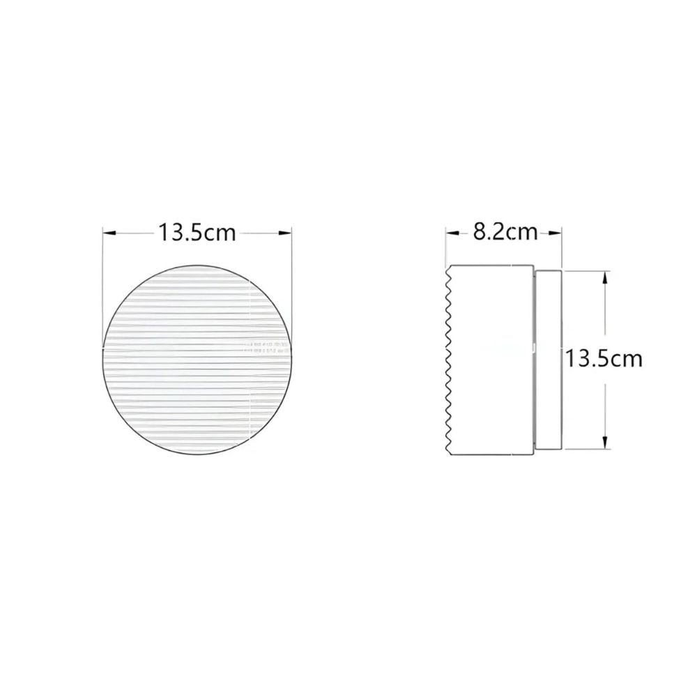 Enkel akryl LED vägglampa – Modern sconce