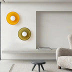 Nordisk glas taklampa med en enda lampa