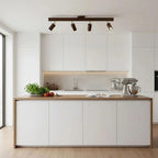 Trä LED takspotlight spårbelysning