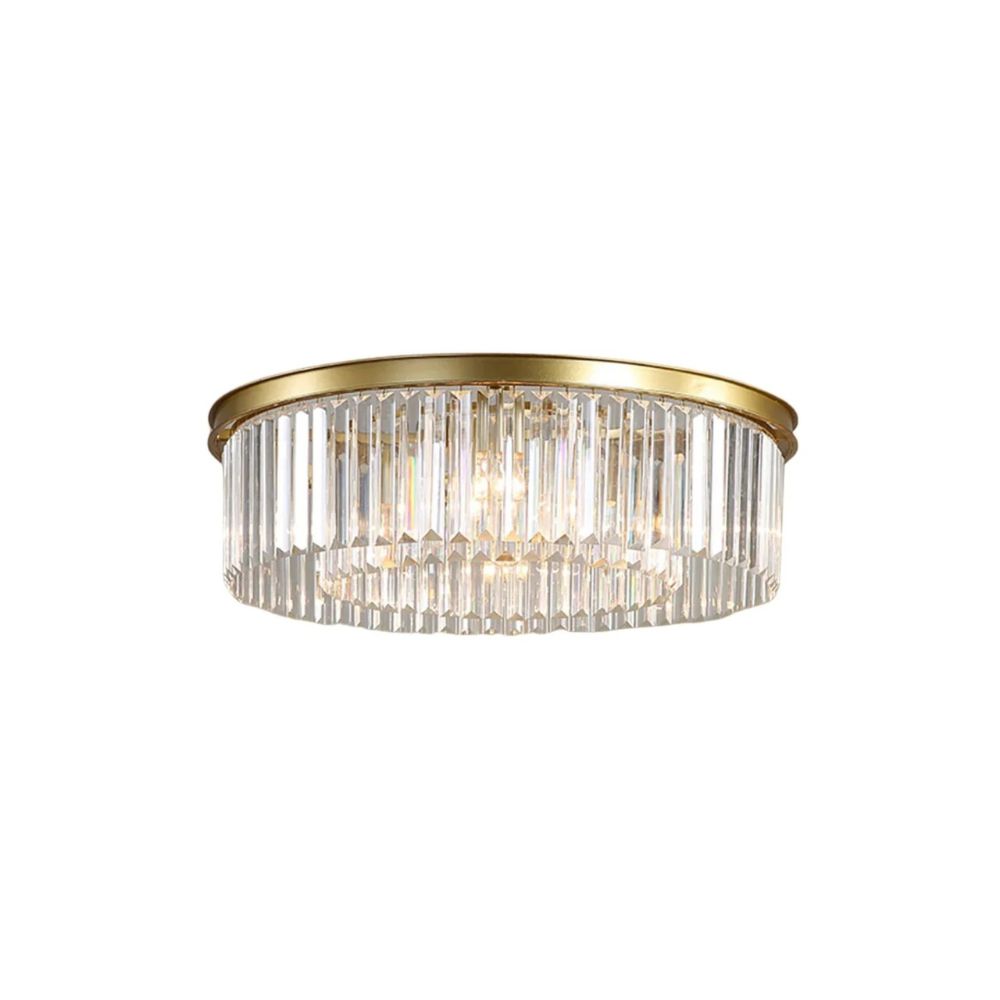 Elegant kristallkrona LED taklampa