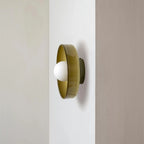 Nordisk glas taklampa med en enda lampa