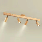 Trä LED takspotlight spårbelysning