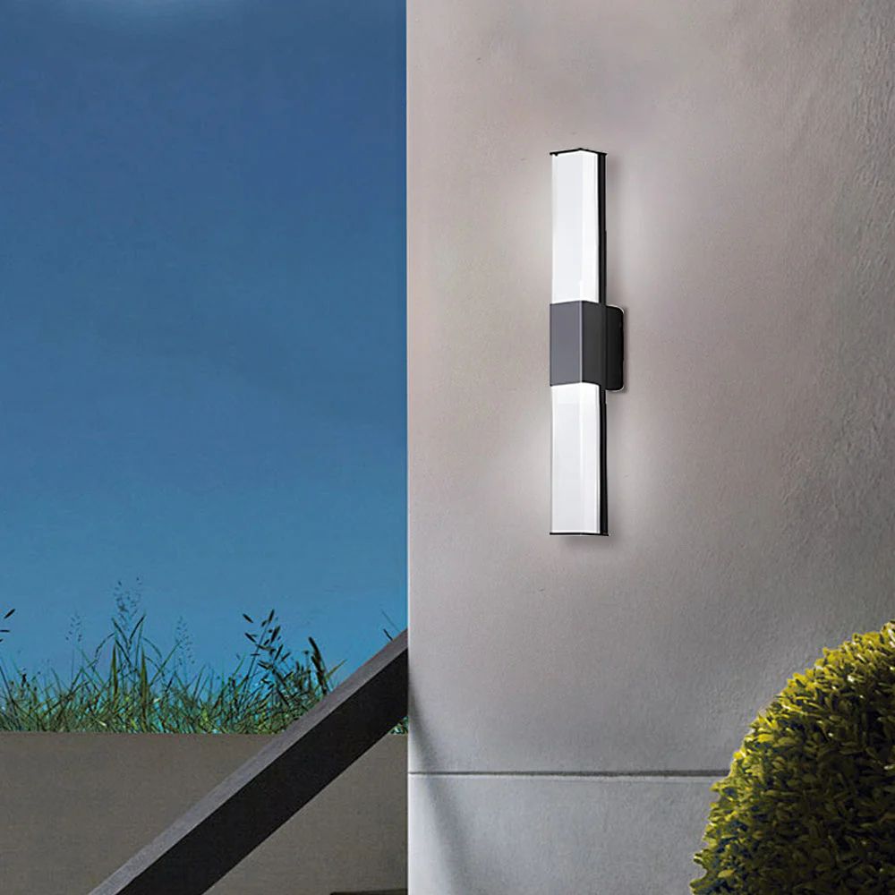 Modern vattentät LED-utomhusbelysning